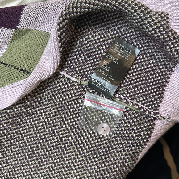 NWT Santorini Buttoned Sweater Vest Top - Picture 5 of 7